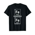 thumbnail image 1 of Iron Sharpens Iron Christian Guys Periodic Table Elements T-Shirt, 1 of 5