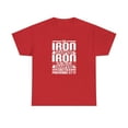thumbnail image 1 of Iron Sharpens Iron, Religious Shirt, Christian Gifts, Faith Based -ID: 2274, 1 of 12