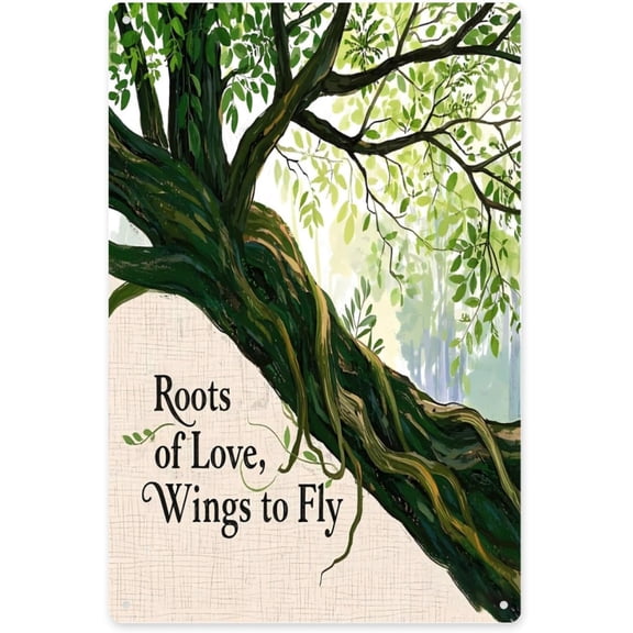 Iron Sheet Painting - Premium Tinplate 8x12in Mother's Day Gifts Vertical Sheet Metal Painting for Home & Office Decor,Perfect for Adding a Unique Touch to Any Space Birthday Gifts