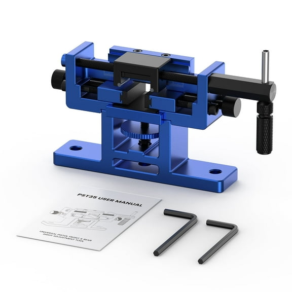 Iron Sight Pusher Tool Installation & Disassembly Bench Vise for Sight Adjustment Tool Blue