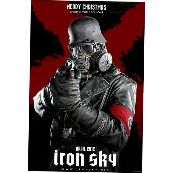 Iron Sky Movie poster Metal Print 12inx16in Unframed, Age: Adults, Rectangle Poster Time