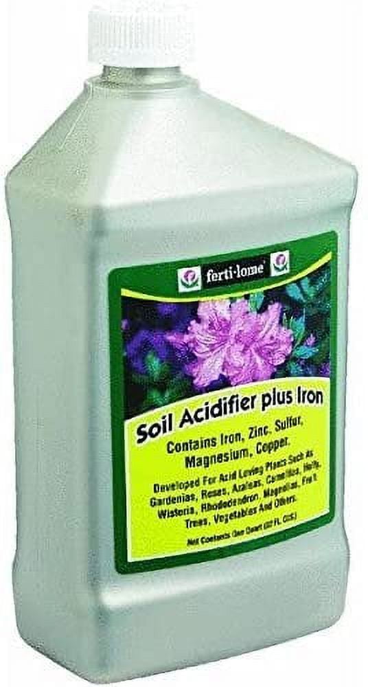 Soil Acidifier Plus Iron Liquid Concentrate for Acid Loving Plants