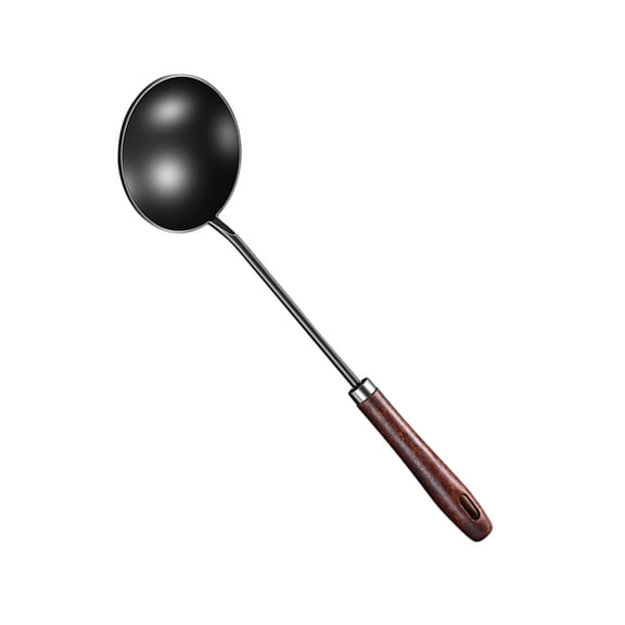 Iron Spatula Oil Separators Spoon Metal Kitchen Tool for Cooking and Stir Frying