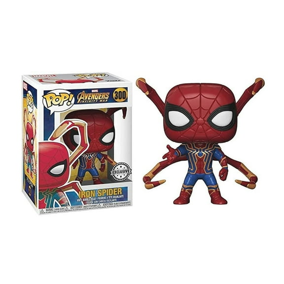 Iron Spider #300 Vinyl Figures Pop! Multicolor Model Toys - w/Box & Protector