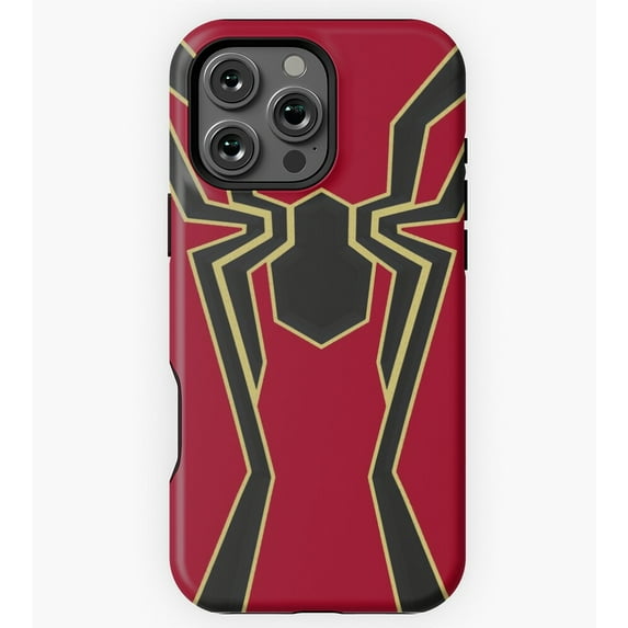 Iron Spidey Symbol GA10767 Phone Case for iPhone 11 to 17 Pro Max
