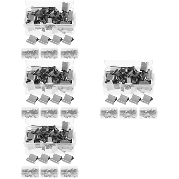 CIMAXIC Cimaxic Plated Silver Iron Office Accessory, Wear-Resistant and Reusable Clips