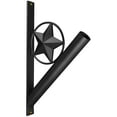 thumbnail image 1 of Iron Star Flag Pole Holder Wrought Iron Wall Mount Bracket, by Anley, 1 of 7
