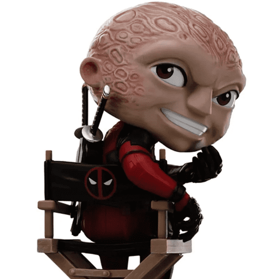 Iron Studios Collectible Statue Art Scale 1/10 Deadpool (Unmasked)- Minico Polystone Resin Multicolor 5.4 inches