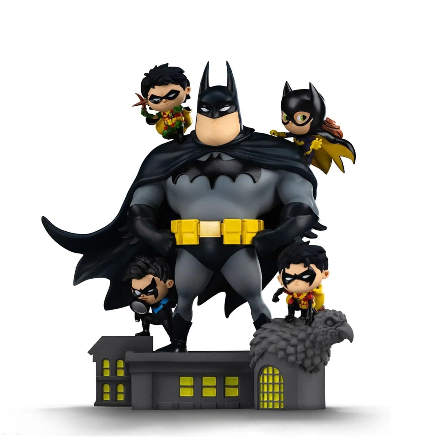 Iron Studios Collectible Statue Batman Family Deluxe DC Comics Animated ...