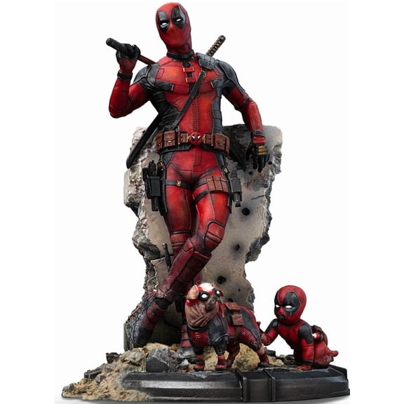 Iron Studios Deadpool & Wolverine: Deadpool Art Scale 1/10 Scale Polystone Statue