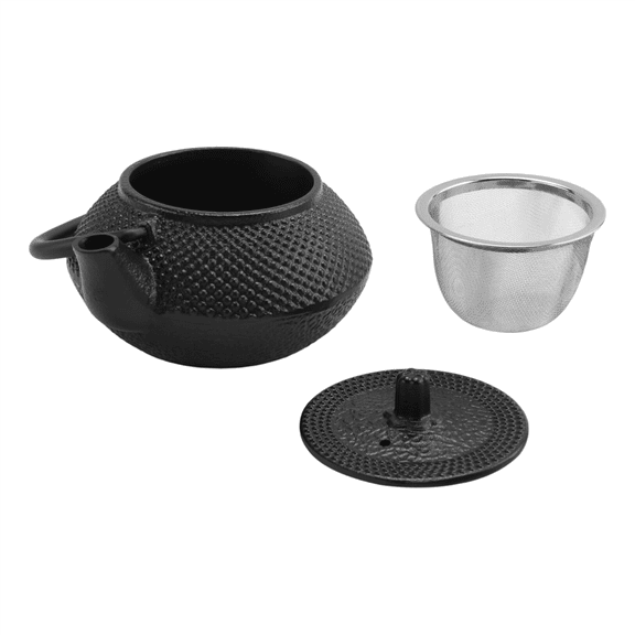 Iron Tea Pot with Stainless Steel Infuser Cast Japanese Teapot Oolong Puer Kettle 300M pwm25