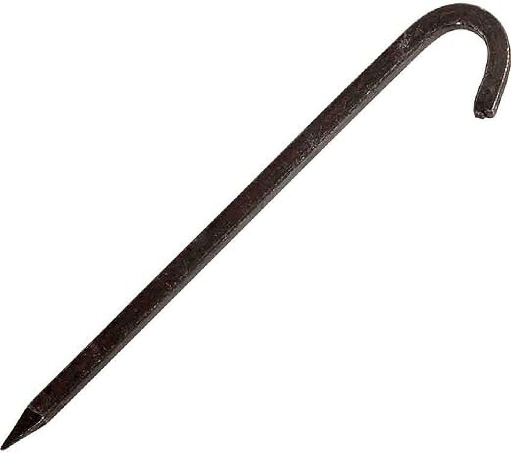 Iron Tent Stake – 10 Inch