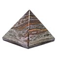 thumbnail image 1 of Iron Tiger Eye Pyramid Crystal Healing Stones - 1.5" Pyramid, 1 of 5