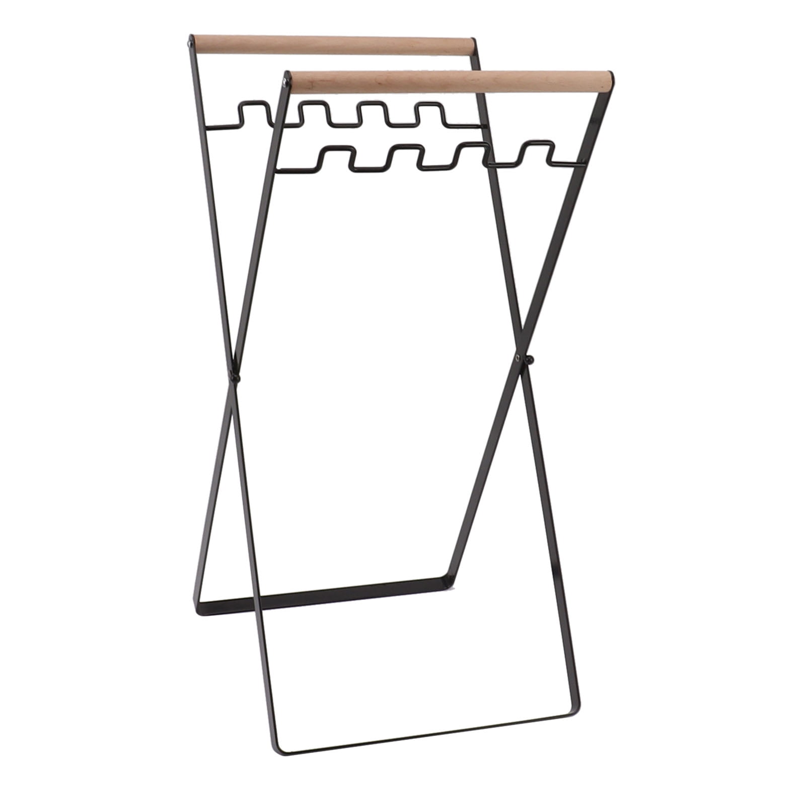 Iron Trash Bag Holder, Portable Garbage Bag Holder Trash Rack Portable