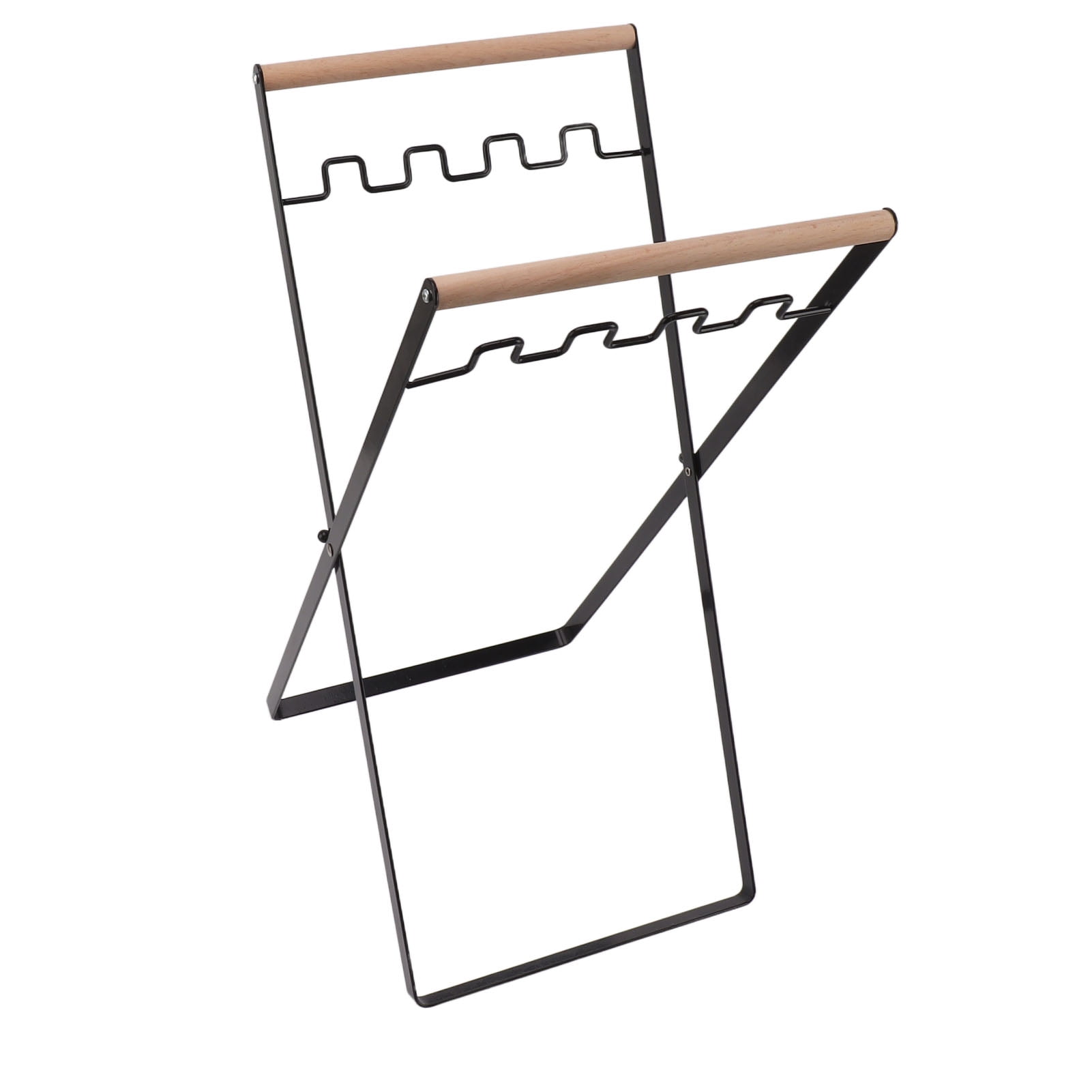 Iron Trash Bag Holder, Portable Garbage Bag Holder Trash Rack Portable