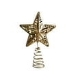 thumbnail image 1 of Iron Tree Top Star Christmas Tree Golden Five Pointed Star Decoration Christmas Decoration Ornaments for Tree Topper Medium Size, 1 of 5
