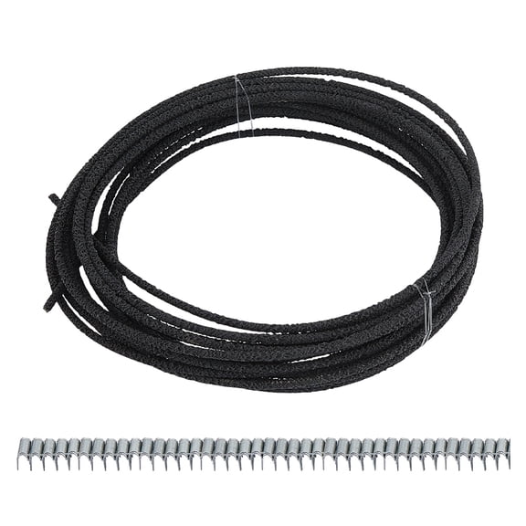 Iron U-Shaped Sofa Spring Fixing Net Wire Clip with Steel & Plastic Spring Fixed Strip Platinum 315mm