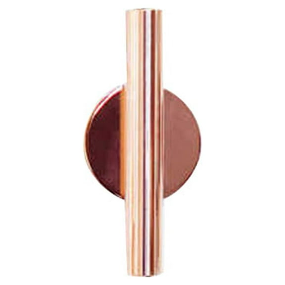 Iron Wall Mounted Flower Tube for Dried Flowers Home Wedding Decoration(Rose Gold)