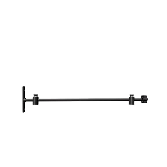 Iron Wall Mounted Garden Flag Bracket, 16" Adjustable HeavyDuty Flag Pole Holder, Outdoor Yard House Wall Decoration Flag Stand