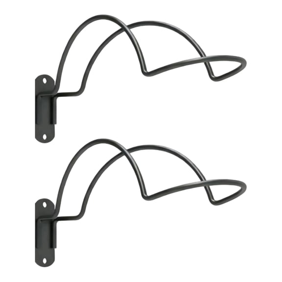 Iron Wall Mounted Holder For Helmets Hats Hockey Sticks Equestrian Equipment Multi Purpose Space Efficient Hanger