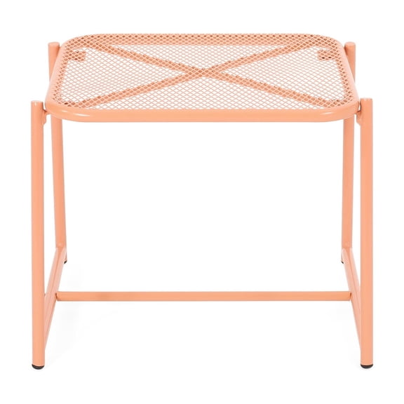 Iron - Weather - Resistant Function - Outdoor Game Time - Sturdy Side Table