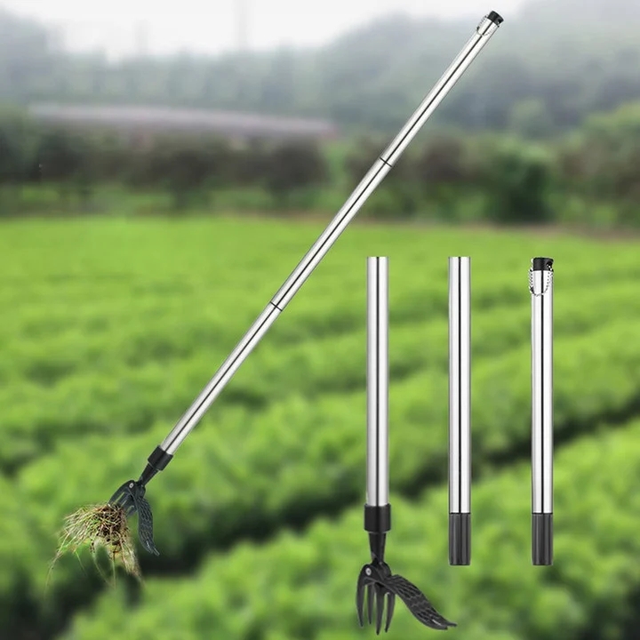 Iron Weed Puller Tool Claw Weeder Root Remover Outdoor Killer Tool Portable Garden Weed Puller