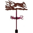 thumbnail image 1 of Iron Wind Direction Indicator Weathervane for Outdoor Garden Wind Measuring Tool Fox 250x358mm, 1 of 7
