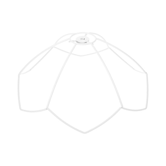 Iron Wire Lampshades Frame Metal Lamp Shade Frame Table Light Bracket Desk Light Cover Practical Supports Light Cover