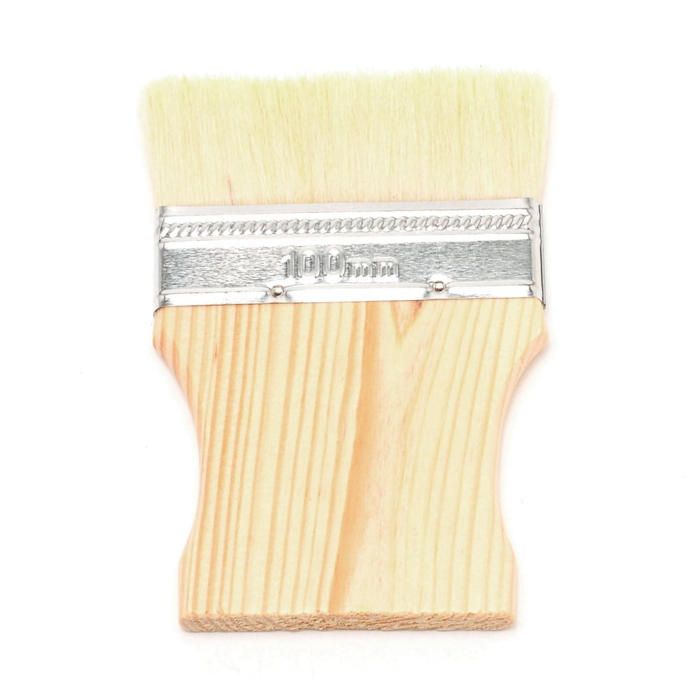 Iron & Wool Paint Brush with Pine Wood Handle BurlyWood 138x91x12mm