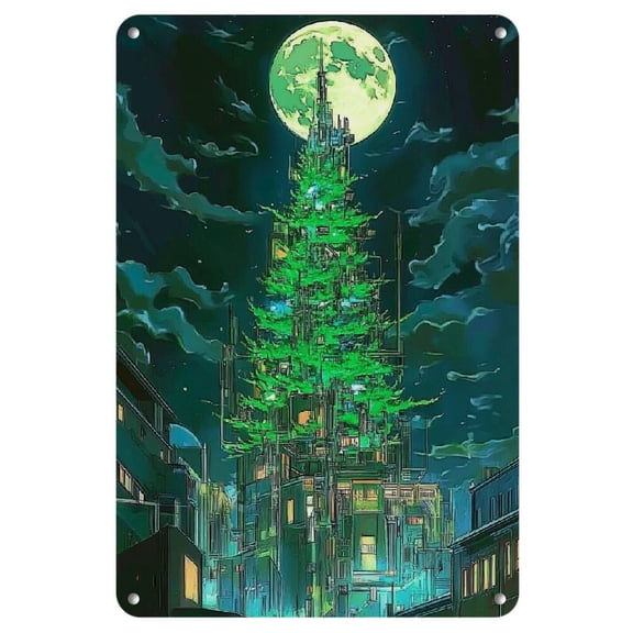 Iron art painting 1 Piece Set for Home & Office Decor, Waterproof and Weather-Resistant Steel Poster, Pre-Drilled for Easy Hanging, Game-Inspired Design