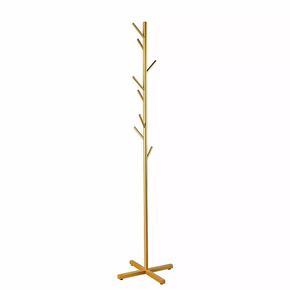 Iron coat and hat stand