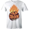 thumbnail image 1 of Iron fires me up - Workout Bodybuilding Graphic Men's T-Shirt, 1 of 4