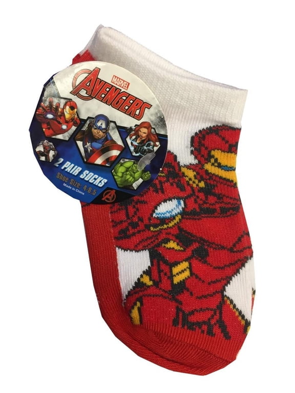 Avengers Kids Socks, 2 Pair