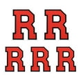 thumbnail image 1 of Iron on Letter  4.4"/3.1" Alphabet R Patches for Repairing Clothing DIY (Red, Pack of 5), 1 of 6