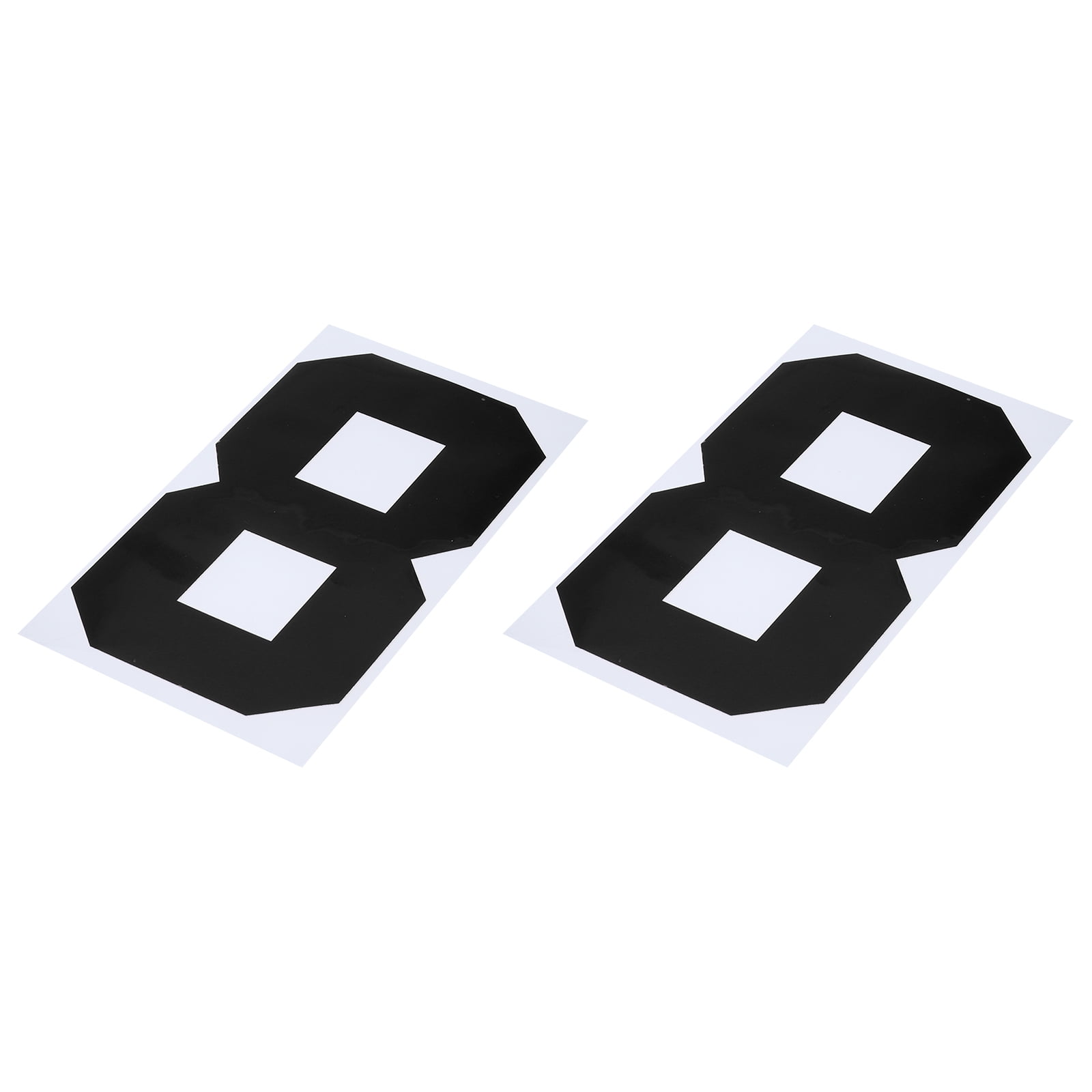 QIUKUI 2set 8 Inch Vinyl Iron on Numbers Heat Transfer