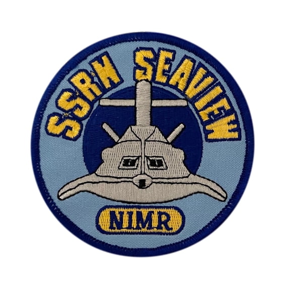 Iron on Patch - Voyage to the Bottom Of The Sea Seaview SSRN