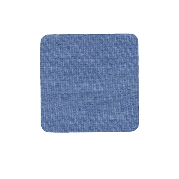 Iron-on Repair Patch ,Denim Patches for Jeans Kit ,Multi-purpose Cotton Assorted Shades of Blue Black Repair Decorating Kit 5 Pieces,Home Sewing Tool Accessories, 2.95''x2.95''(Blue2)