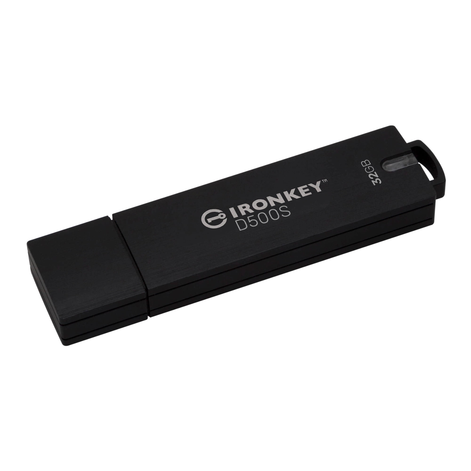 Kingston IronKey D500S 32GB Encrypted USB Flash Drive - Up to 260 MB/s Read Speeds