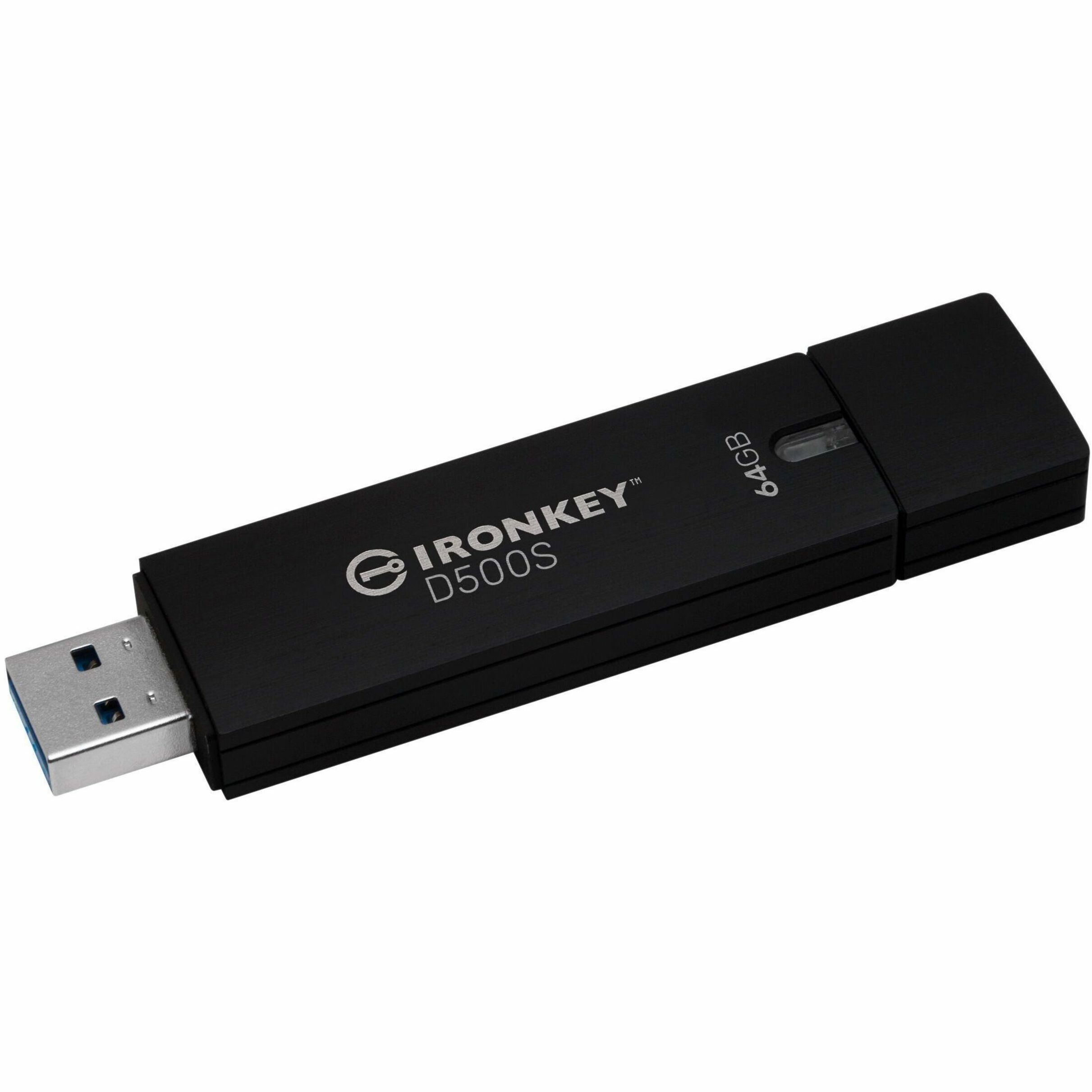 IronKey D500S 64GB USB 3.2 (Gen 1) Type A Flash Drive - image 1 of 7