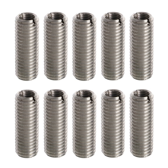 IronLane 10PCS M11 x 1.5 Head Bolt Thread Inserts for Toyota Camry Solara RAV4 Highlander 2AZFE 2.4L Stainless Steel Cylinder Head Thread Repair Inserts