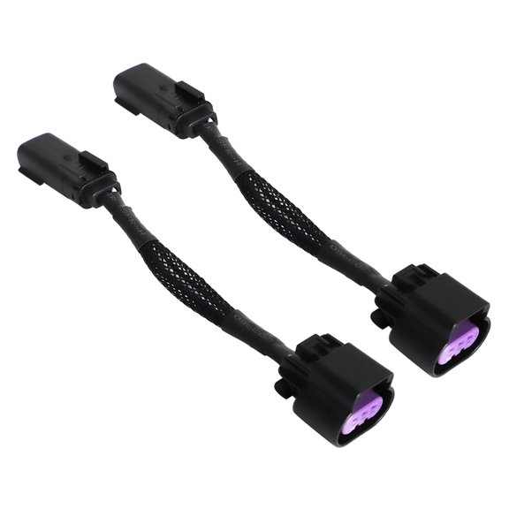 IronLane 2PCS Headlight Conversion Harness Kit For 2009-2014 Ford F-150 HID to XB XB Hybrid LED Upgrade Cable Set