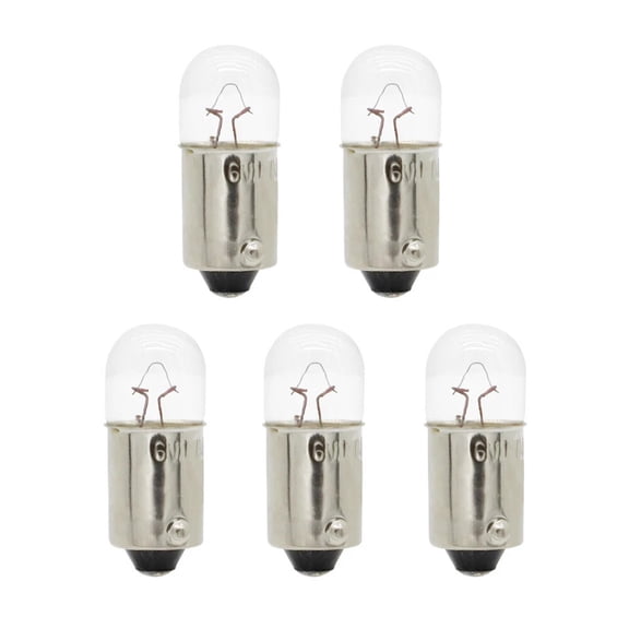 IronLane 5PCS 6V 3W Speedometer Light Bulbs for Honda CT110 CT125 CT70 CT90 CB125S XL XR Series, Instrument Panel Replacement Bulbs, Replaces 34902-202-000 34902-943-003