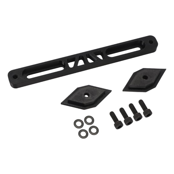 IronLane Front License Plate Bracket No-Drill for Honda Civic Type R FL5 2023-2026, ABS Mounting Holder with Hardware
