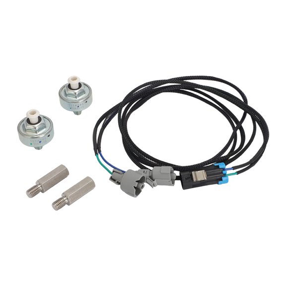 IronLane LS Knock Sensor Repair Kit for GM Gen 3 V8 LS1 LS6 LM7 LQ4 LQ9 LY5 LY6 with 1 Sensors Wiring Harness