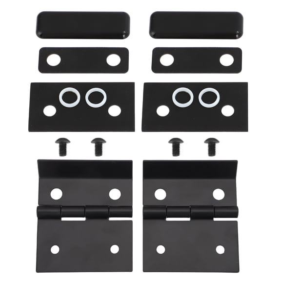 IronLane Nut Plates Hinges Repair Kit 16PCS 710001 for 1979+ Snugtop Campers Shell All Glass Rear Doors