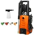 thumbnail image 1 of IronMax 3500PSI Electric Pressure Washer 2.6GPM 1800W w/ 4 Nozzles & Foam Lance Orange, 1 of 12