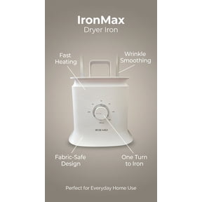 IronMax Iron Dryer Clothes Irons, White