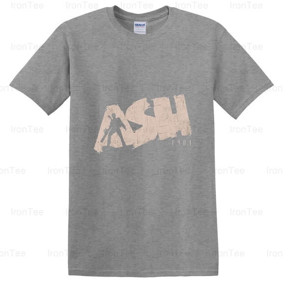 IronTee71 Ash 1981, Evil Dead Inspired, Cabin in the Woods, Groovy Horror Classic T-Shirt, for Unisex, up to size 5XL.