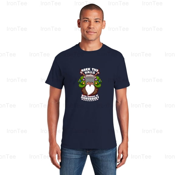 IronTee71 Boughs of Shrubbery, Monty Python, Holy Grail, Knights Who Say Ni, Comedy T-Shirt, for Unisex, up to size 5XL.