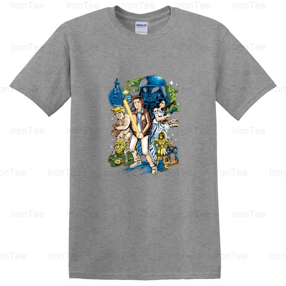 IronTee72 Crazy Space Odyssey, 2001 Parody, HAL 9000, Sci-Fi, Stanley Kubrick, Humor T-Shirt, for Unisex, up to size 5XL.